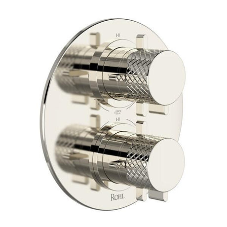 Tenerife™ 3/4" Therm & Pressure Balance Trim with 6 Functions (Shared) Polished Nickel