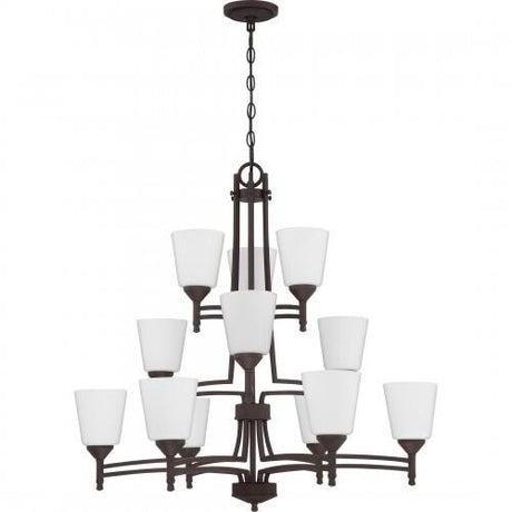 Quoizel Billingsley Chandelier In Old Bronze