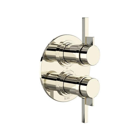 Lombardia® 3/4" Therm & Pressure Balance Multi-Function System Polished Nickel