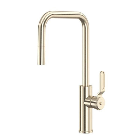 Myrina™ Pull-Down Kitchen Faucet With U-Spout Satin Nickel