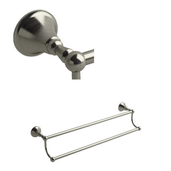 Momenti™ Double 24" Towel Bar Brushed Nickel