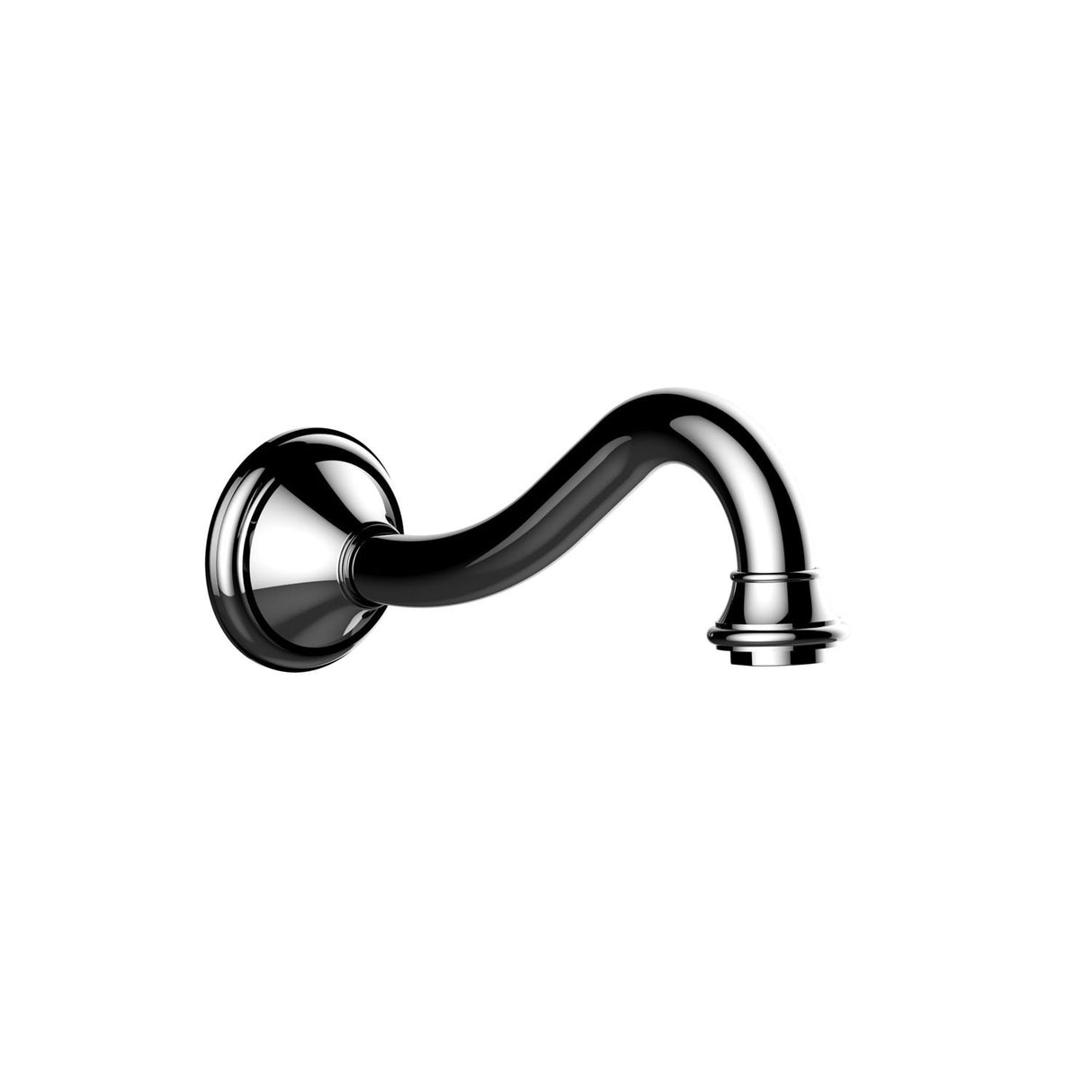 Santec Tub Spout In Polished Bronze/rose Gold