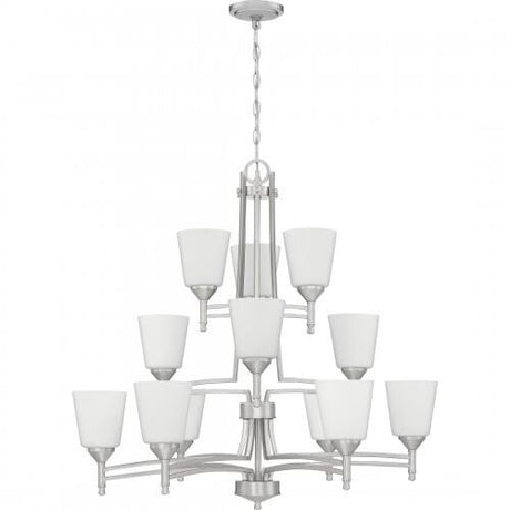 Quoizel Billingsley Chandelier In Brushed Nickel