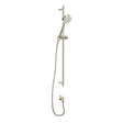 Handshower Set With 31" Slide Bar and Single Function Handshower Polished Nickel