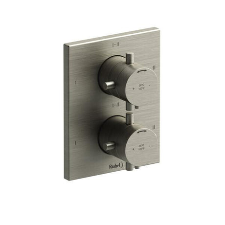 Pallace™ 3/4" Therm & Pressure Balance Trim with 6 Functions (Shared) Brushed Nickel