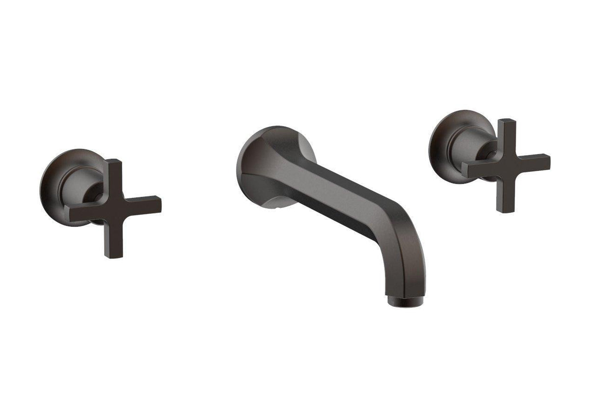 Phylrich Wall Tub Set Cross Handles - Oil Rubbed Bronze