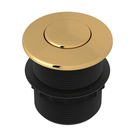 Waste Disposal Air Switch Button English Gold