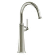 Momenti™ Single Handle Tall Lavatory Faucet With C-Spout Polished Nickel