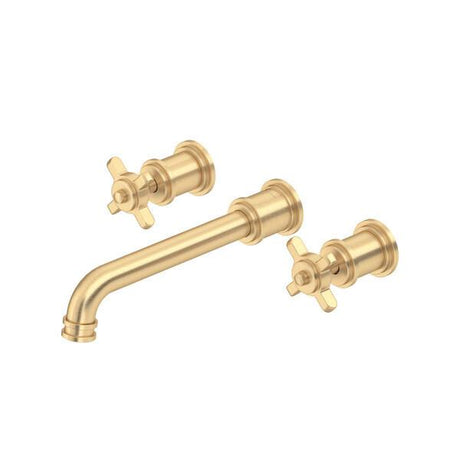Armstrong™ Wall Mount Lavatory Faucet Trim Satin English Gold