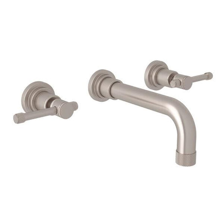 Campo™ Wall Mount Lavatory Faucet Satin Nickel
