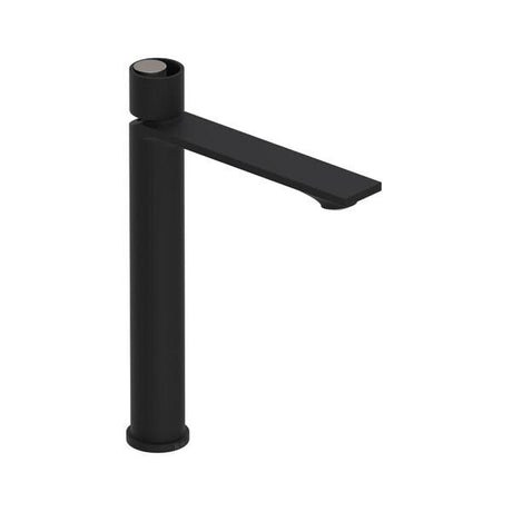 Eclissi™ Single Handle Tall Lavatory Faucet Matte Black/Satin Nickel