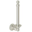 Wall Mount Spare Toilet Paper Holder Polished Nickel