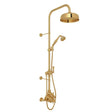 Georgian Era™ 3/4" Exposed Wall Mount Thermostatic Shower System English Gold