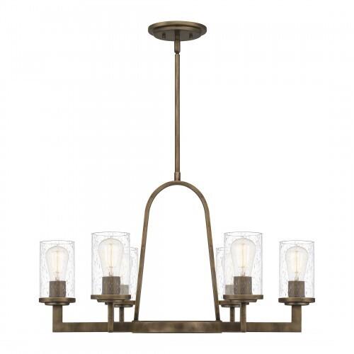 Quoizel Antonin Chandelier In Statuary Bronze