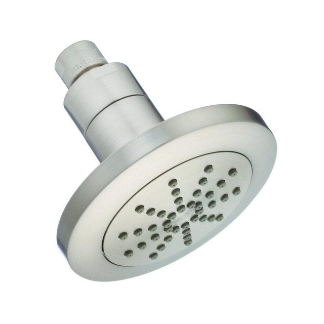 Brushed Nickel Mono Chic 4 1/2" Single Function Showerhead, 2.5GPM