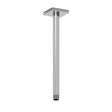 12" Ceiling Mount Shower Arm With Square Escutcheon Chrome