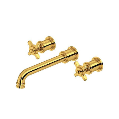 Armstrong™ Wall Mount Lavatory Faucet Trim Unlacquered Brass