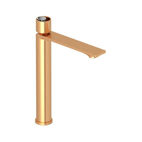 Eclissi™ Single Handle Tall Lavatory Faucet Satin Gold/Polished Chrome