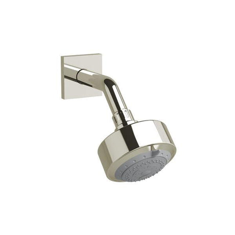 4" 3-Function Showerhead With Arm Polished Nickel