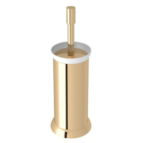 Holborn™ Floor Standing Toilet Brush Holder English Gold