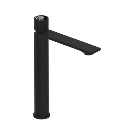 Eclissi™ Single Handle Tall Lavatory Faucet Matte Black/Polished Chrome