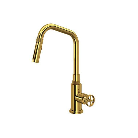 Campo™ Pull-Down Kitchen Faucet Unlacquered Brass