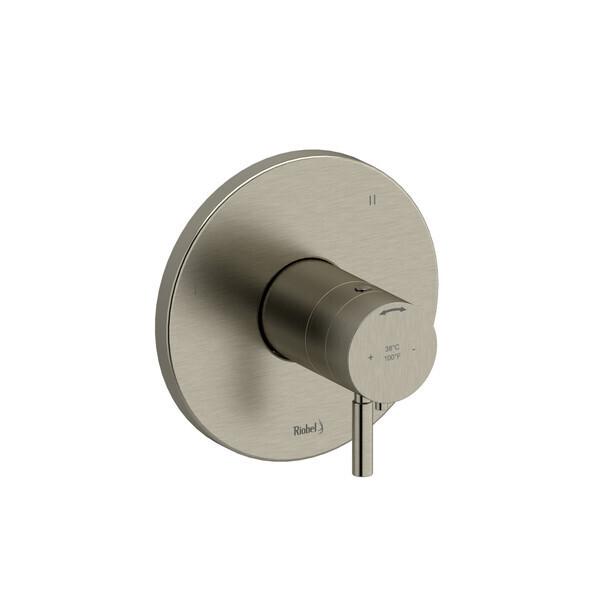 Riu™ 1/2" Therm & Pressure Balance Trim with 5 Functions (Shared) Brushed Nickel