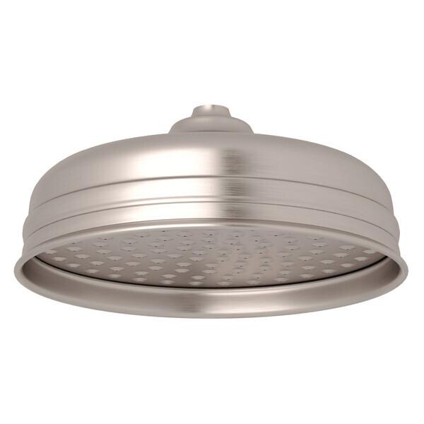 8" Rain Showerhead Satin Nickel