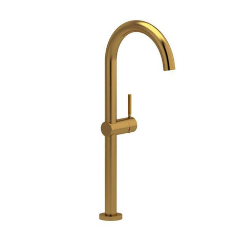 Riu™ Single Handle Tall Lavatory Faucet Brushed Gold