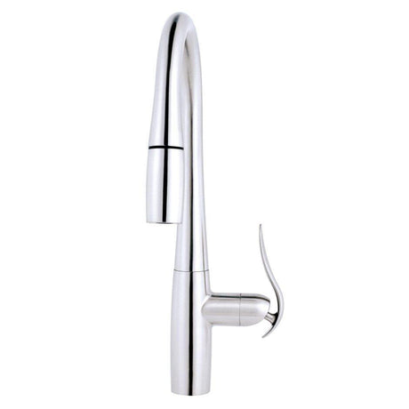 Gerber Chrome Selene Single Handle Pull-down Kitchen Faucets