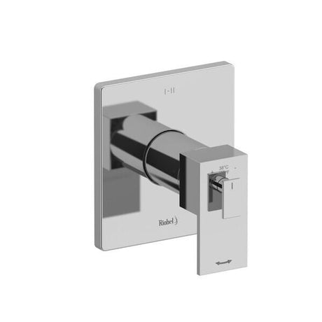 Kubik™ 1/2" Therm & Pressure Balance Trim with 3 Functions (Shared) Chrome