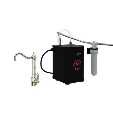 Edwardian™ Hot Water Dispenser, Tank And Filter Kit Polished Nickel