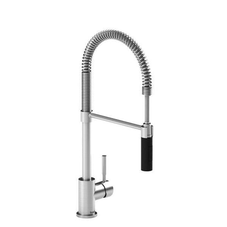 Bistro Pre-Rinse Pull-Down Kitchen Faucet Stainless Steel/Black