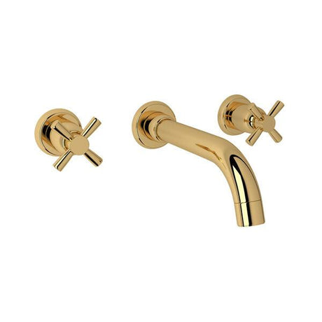 Holborn™ Wall Mount Lavatory Faucet English Gold