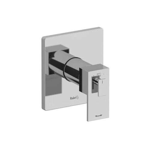 Kubik™ 1/2" Therm & Pressure Balance Trim with 2 Functions (No Share) Chrome