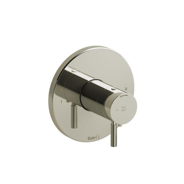 Riu™ 1/2" Therm & Pressure Balance Trim with 2 Functions (No Share) Polished Nickel
