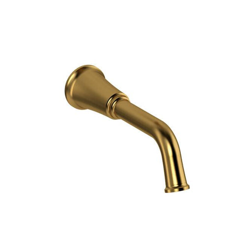 Momenti™ Wall Mount Tub Spout Brushed Gold
