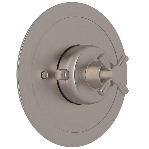 Holborn™ 3/4" Thermostatic Trim Without Volume Control Satin Nickel
