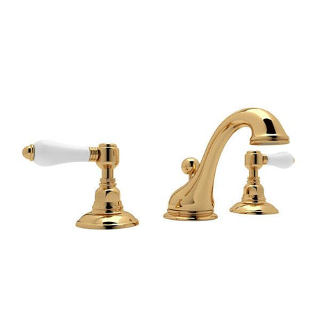 Viaggio® Widespread Lavatory Faucet With Low Spout Italian Brass