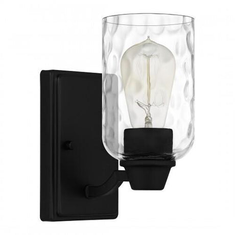 Quoizel Acacia Wall Sconce In Matte Black