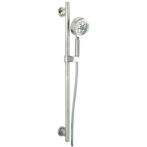 Brushed Nickel Versa 30" Slide Bar Assembly With Parma 5-FUN...