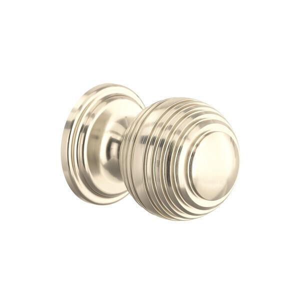 Small Contour Drawer Pull Knobs - Set of 5 Satin Nickel