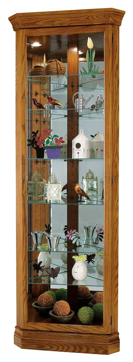 Howard Miller Dominic Corner Curio, HOWARD MILLER,  - POSHHAUS