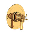Georgian Era™ 1/2" Therm & Pressure Balance Trim with 5 Functions (Shared) English Gold