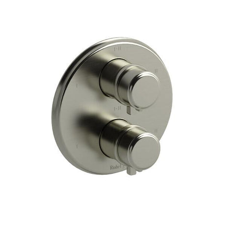Momenti™ 3/4" Therm & Pressure Balance Trim with 6 Functions (Shared) Brushed Nickel