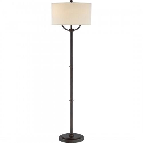 Quoizel Vivid Collection Broadway Oil Rubbed Bronze Floor Lamp