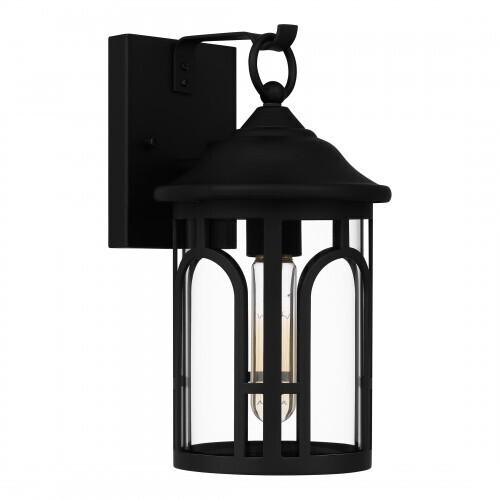 Quoizel Brampton Wall Lantern In Matte Black