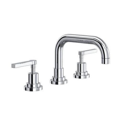 Lombardia® Widespread Lavatory Faucet With U-Spout Polished Chrome