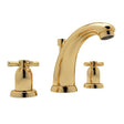 Holborn™ Widespread Lavatory Faucet English Gold