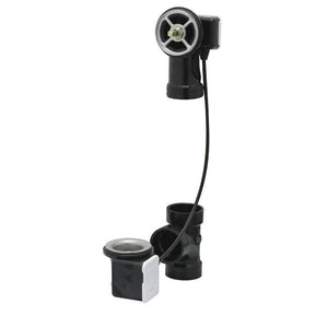 Geberit 151.505.00.1 17-24-Inch Tub Depth TurnControl Cable-Operated Bath Waste and Overflow Bathtub Drain